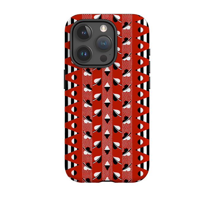 iPhone Case - Clubs & Hearts By Cressida Bell