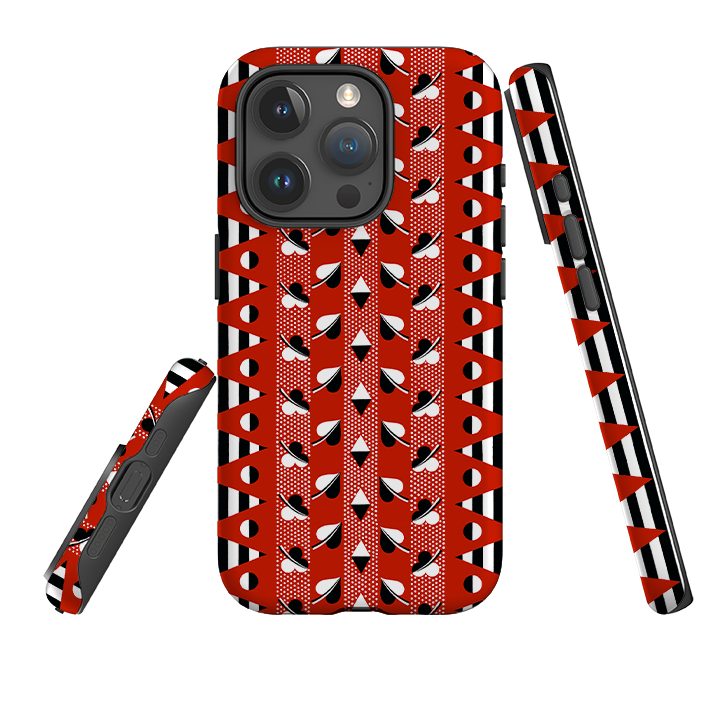 iPhone Case - Clubs & Hearts By Cressida Bell