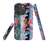 iPhone MagSafe Tough Case - Coastal Calling Stripe I By Emma Frances Grant