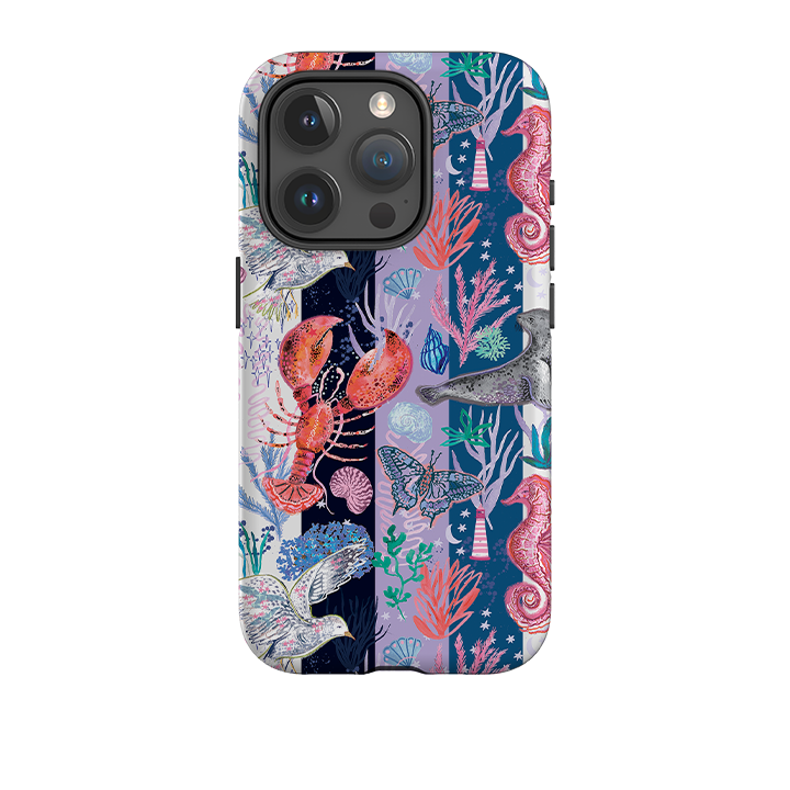 iPhone Case - Coastal Calling Stripe II By Emma Frances Grant