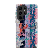 Samsung Tough  Case - Coastal Calling Stripe II By Emma Frances Grant