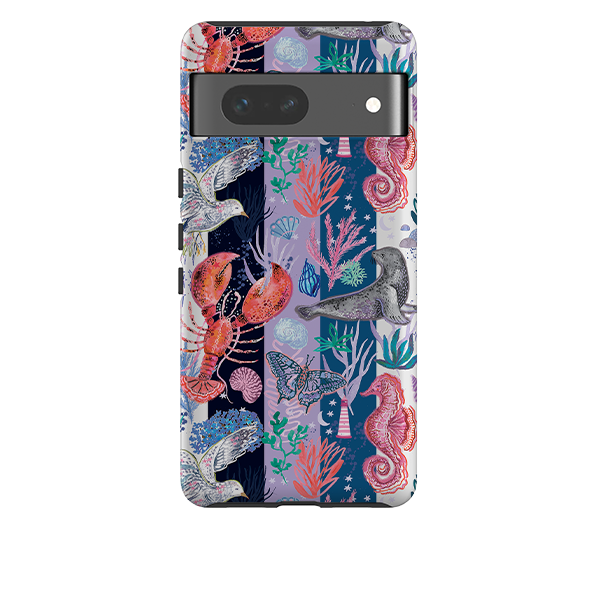Google Tough  Case - Coastal Calling Stripe III by Emma Frances Grant