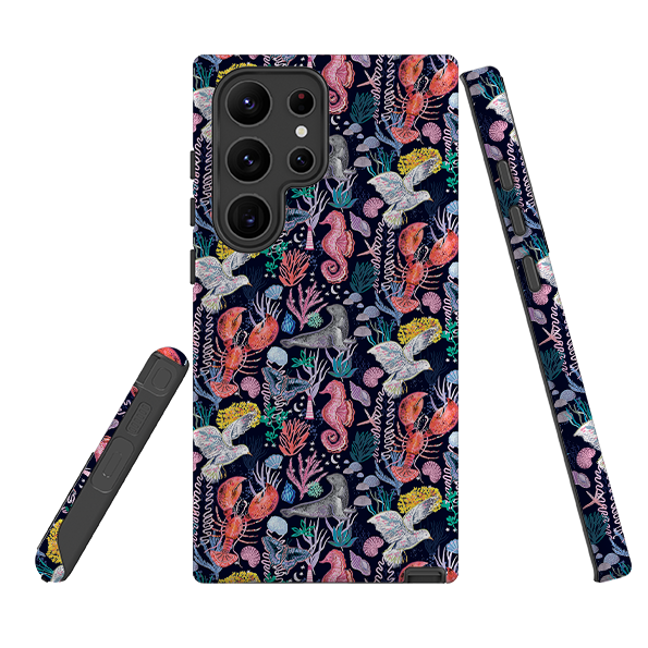Samsung Tough  Case - Coastline Pattern A By Emma Frances Grant