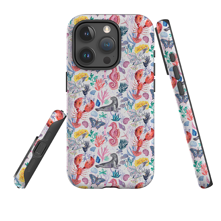 iPhone Case - Coastline Pattern-D By Emma Frances Grant