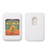 Coffee MagSafe Wallet- White