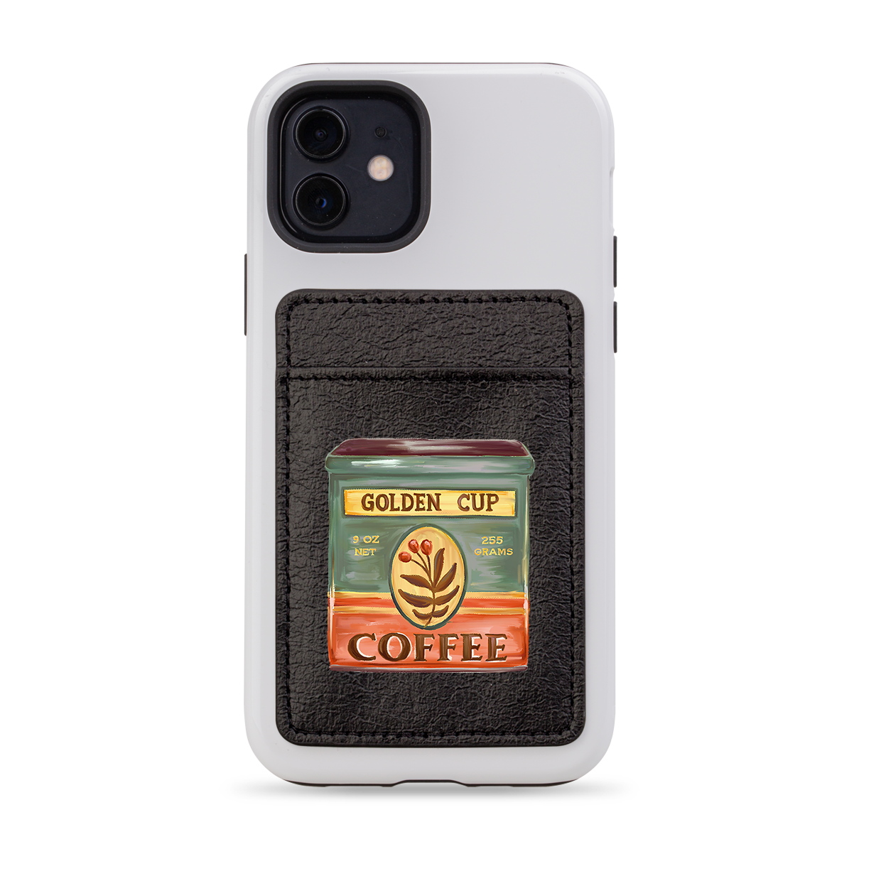 Coffee MagSafe Wallet- Black