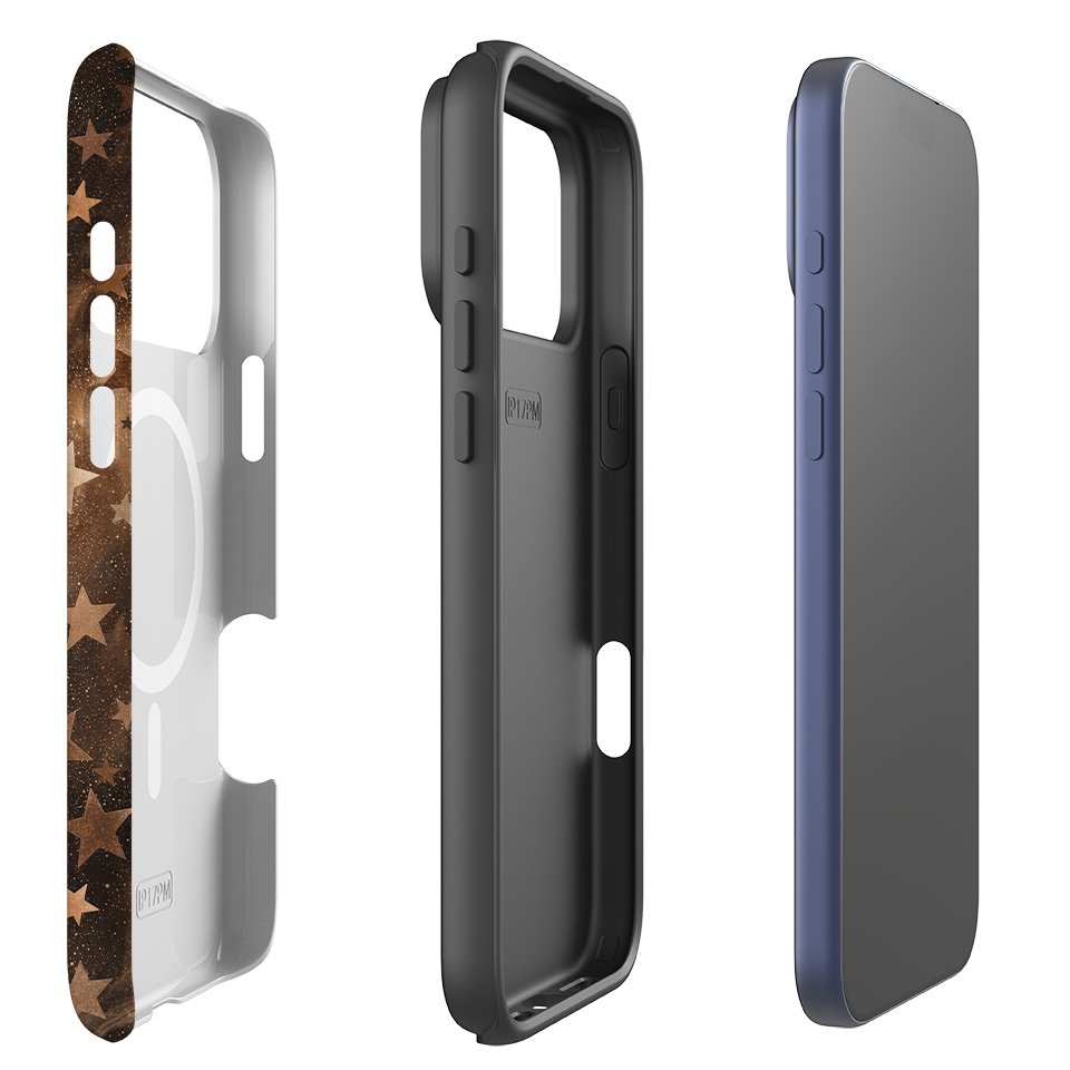 iPhone MagSafe Tough Case - Coffee Star