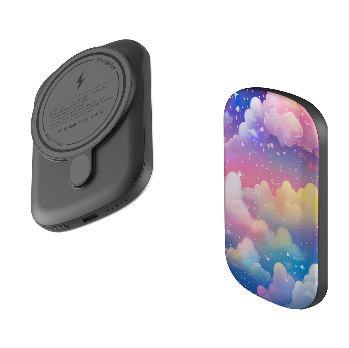 MagSafe Power Bank - Colour Clouds