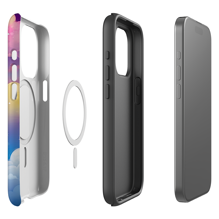 iPhone MagSafe Tough Case - Colour Clouds