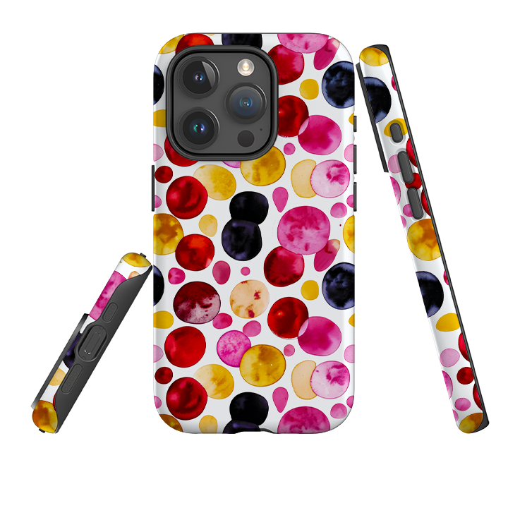 iPhone Case - Colour Moon Polka