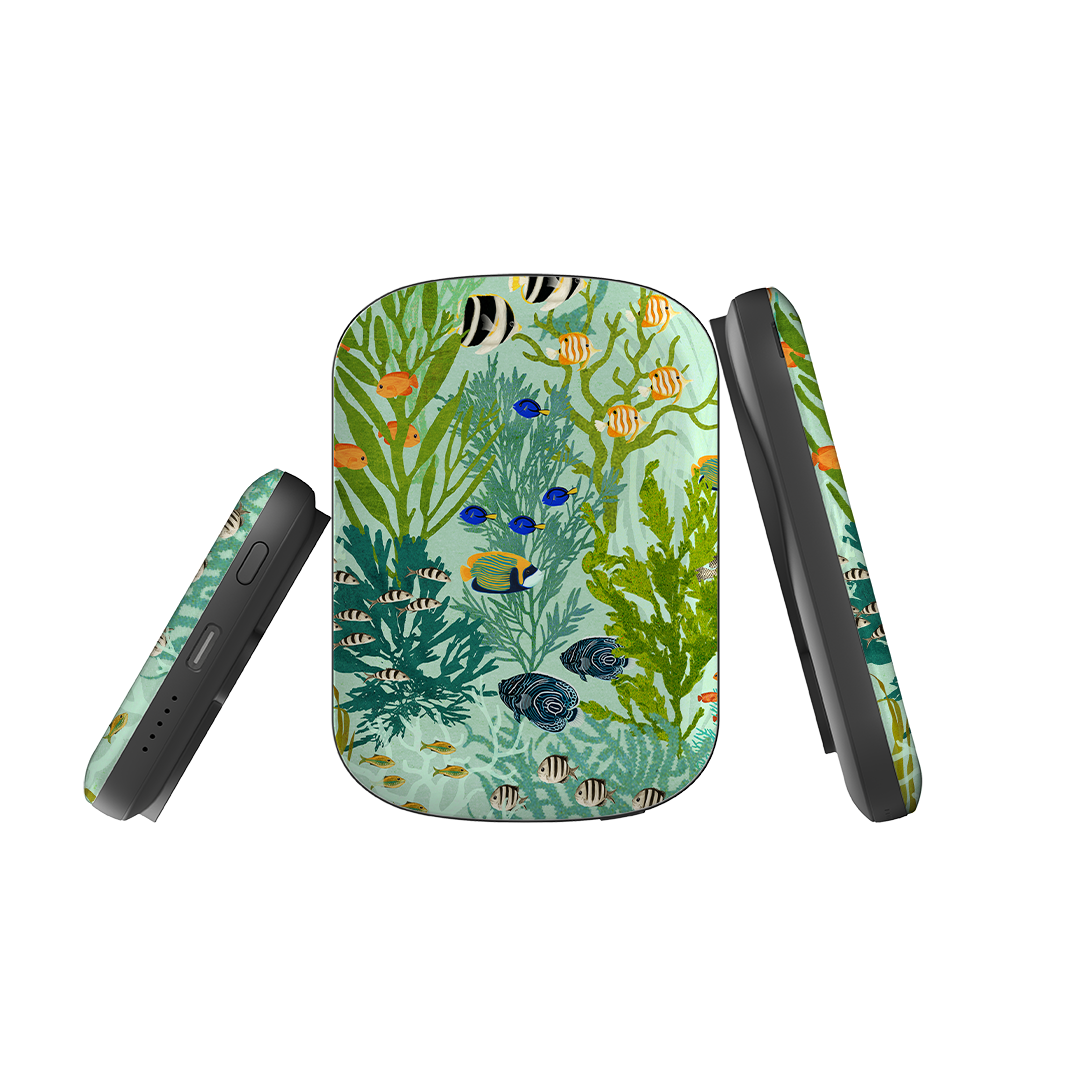 MagSafe Power Bank - Coral Forest By Katherine Quinn