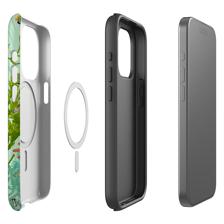 iPhone MagSafe Tough Case - Coral Forest By Katherine Quinn