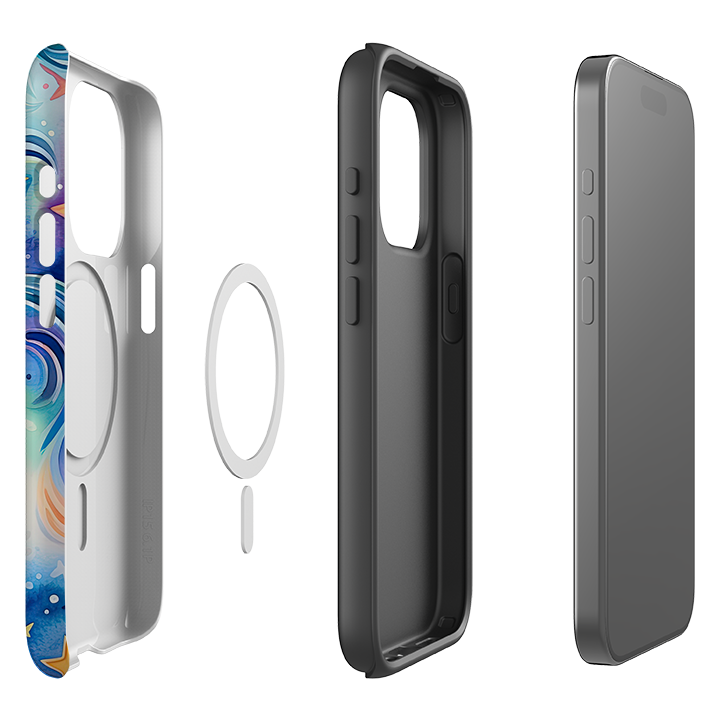 iPhone MagSafe Tough Case - Cosmic Stars II