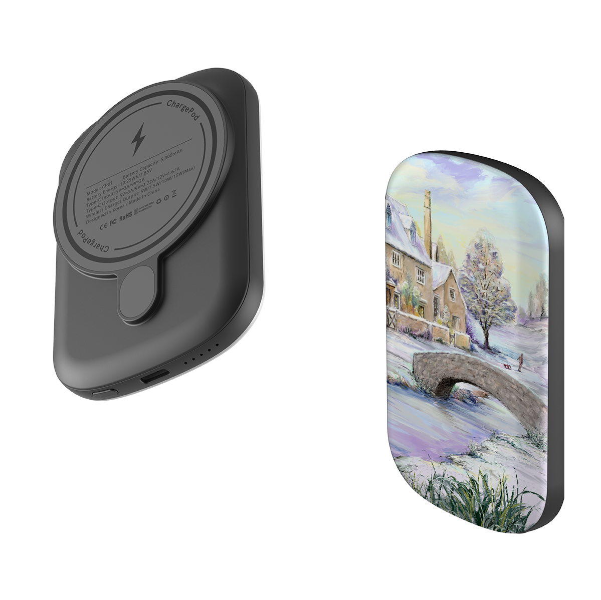 MagSafe Power Bank - Cotswold Winter