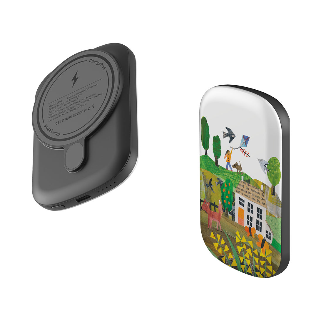 MagSafe Power Bank - Countryscape III By Tracey English