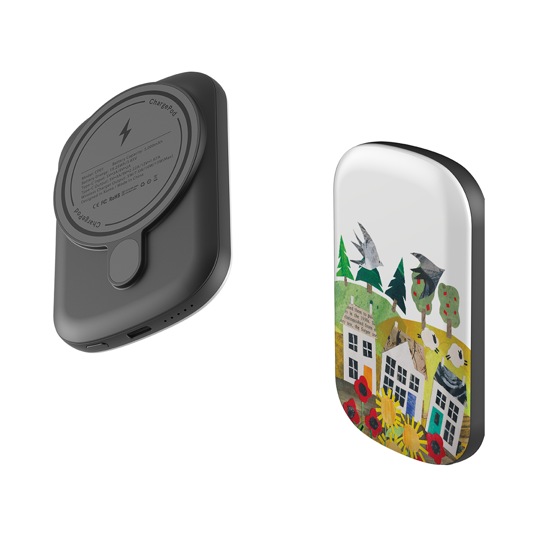 MagSafe Power Bank - Countryscape II By Tracey English