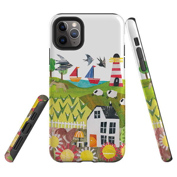 iPhone Tough Case - Countryscape I By Tracey English