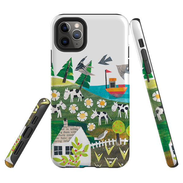 iPhone Tough Case - Countryscape VII By Tracey English