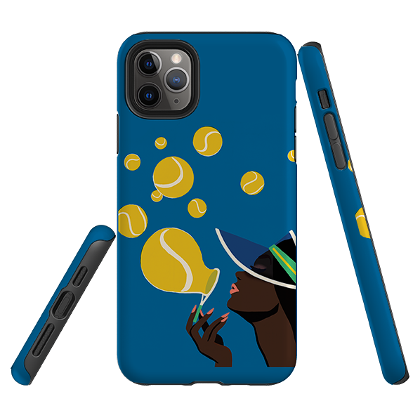 iPhone Tough Case - Court Bubbles