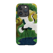 iPhone Tough Case - Crane By Bex Parkin
