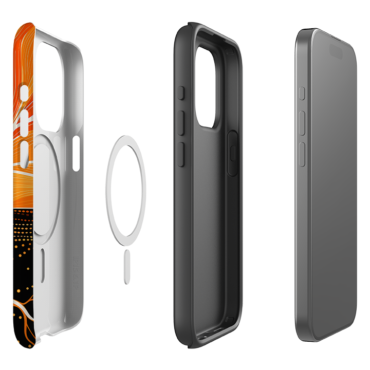 iPhone MagSafe Tough Case - Creek Stars