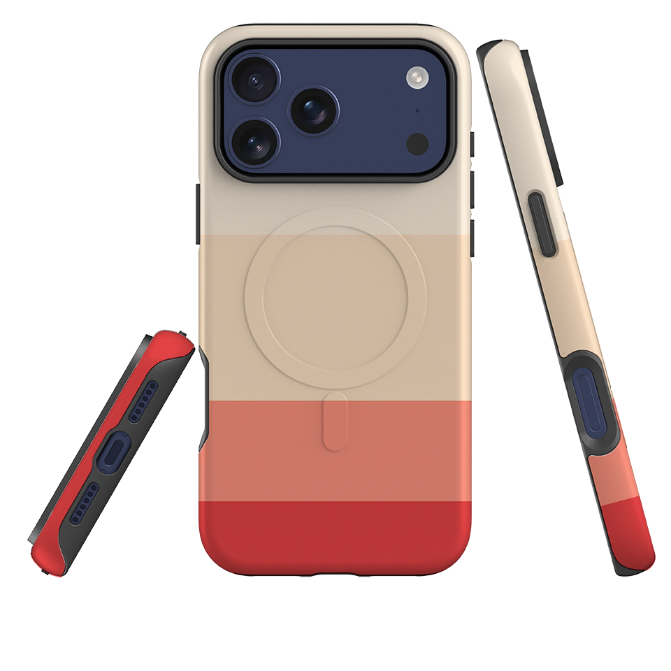 iPhone MagSafe Tough Case - Crimson Red Gradient
