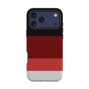 iPhone Tough Case - Crimson and Black Gradient