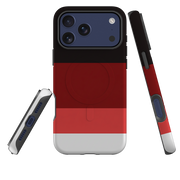 iPhone MagSafe Tough Case - Crimson and Black Gradient