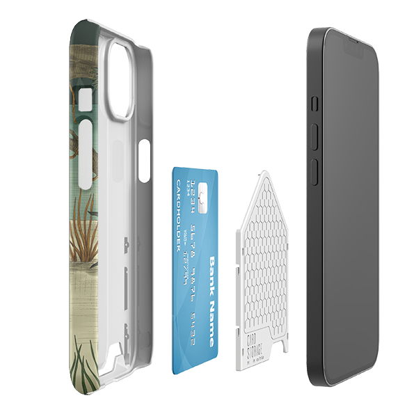 Crocodile By Jade Mosinski Case and Card Case