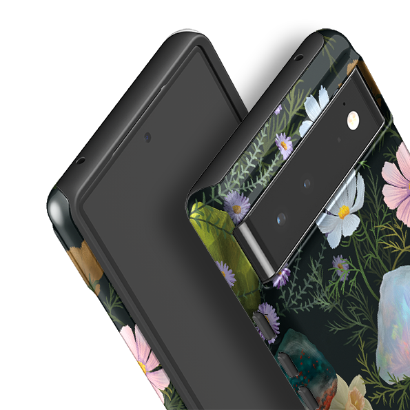 Google Tough Case -  Crystal Flowers By Anna Stead