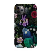 iPhone Tough Case - Crystal Flowers II By Anna Stead