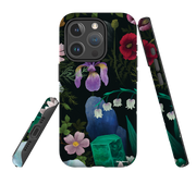 iPhone MagSafe Tough Case - Crystal Flowers II By Anna Stead