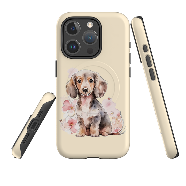 iPhone MagSafe Tough Case - Cute Dog Q