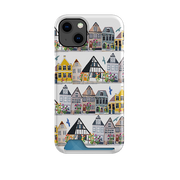 Danish Houses Case and Card Case By Tracey English