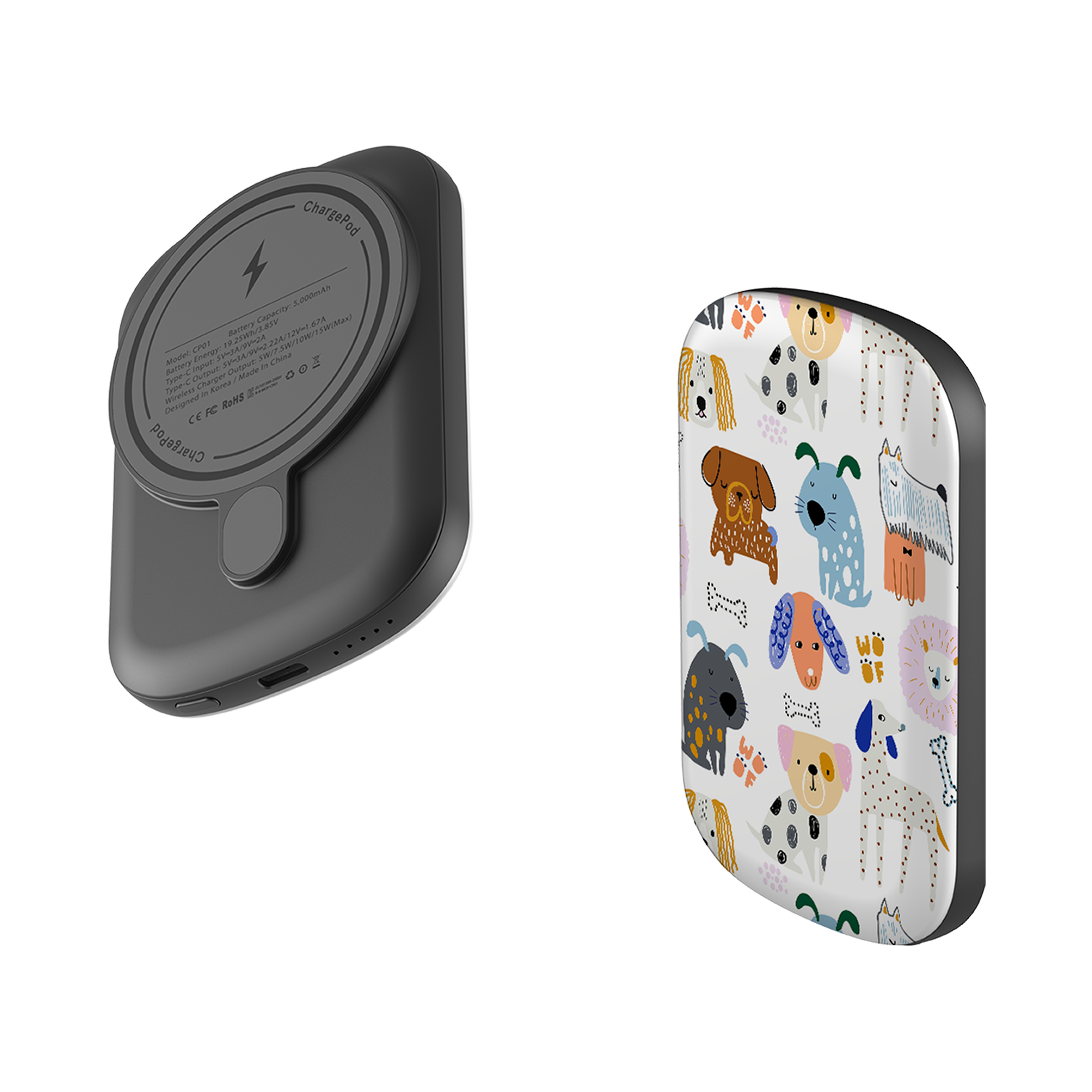 MagSafe Power Bank - Dog Party