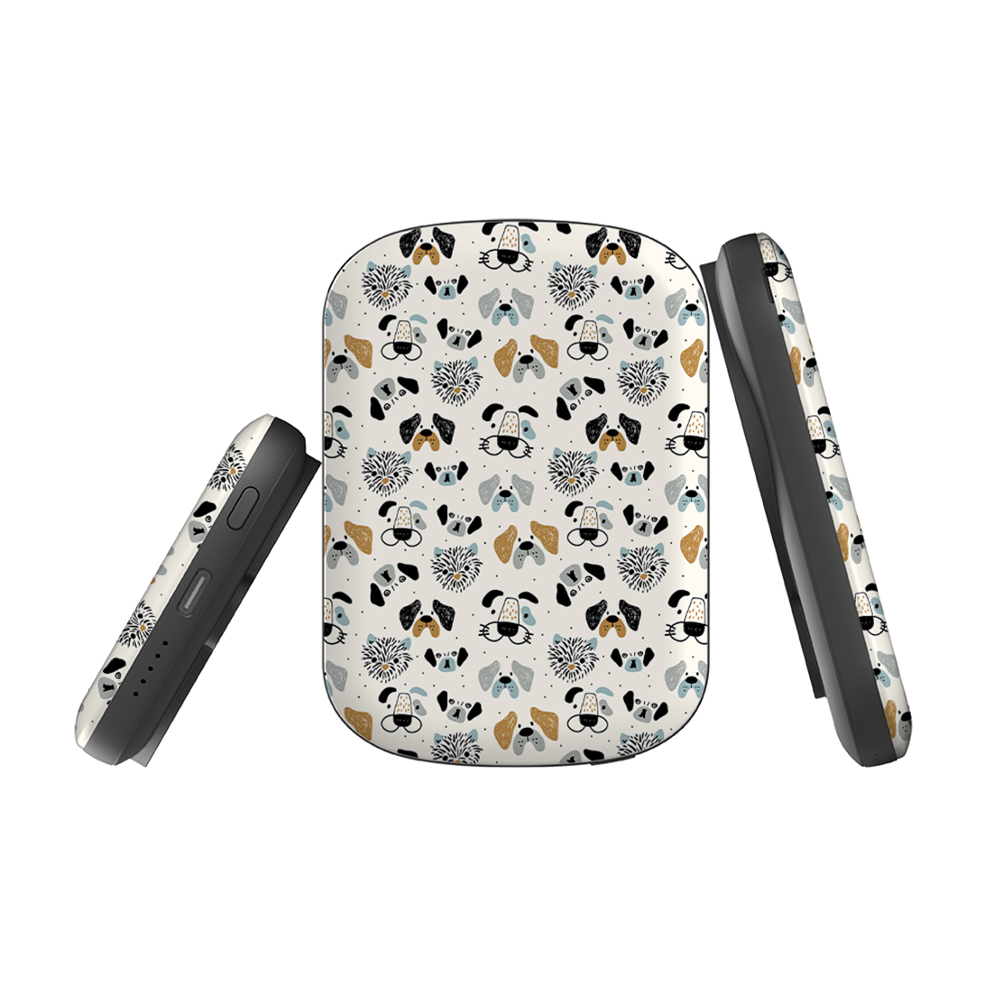 MagSafe Power Bank - Dog Pattern Large