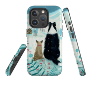 iPhone MagSafe Tough Case - Dogs Xmas By Mary Stubberfield