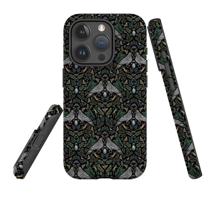 iPhone Tough Case - Dove Pattern By Catherine Rowe
