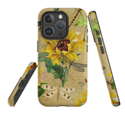 iPhone MagSafe Tough Case - Drangonflies and Sunflowers