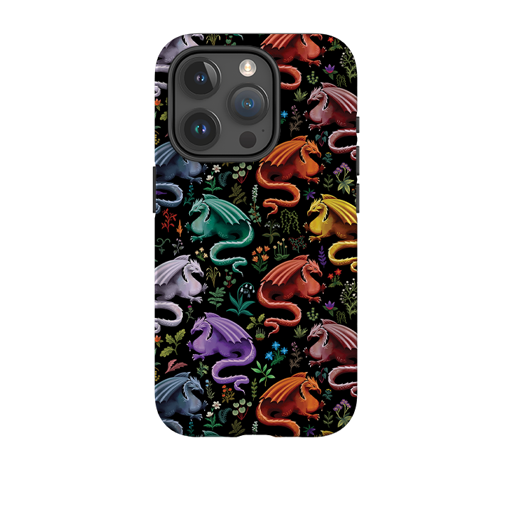 iPhone Tough Case - Dragons By Anna Stead