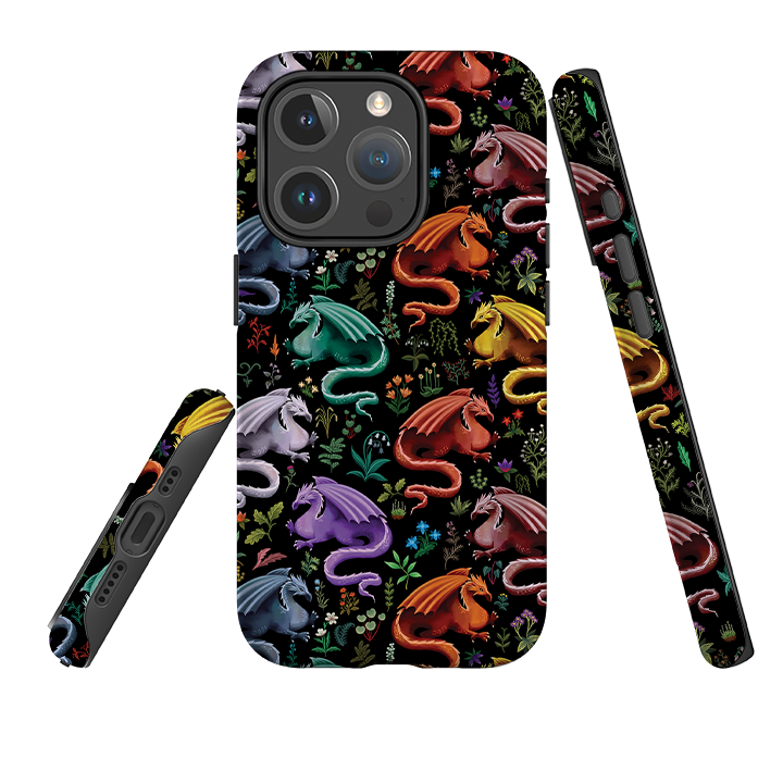 iPhone MagSafe Tough Case - Dragons By Anna Stead