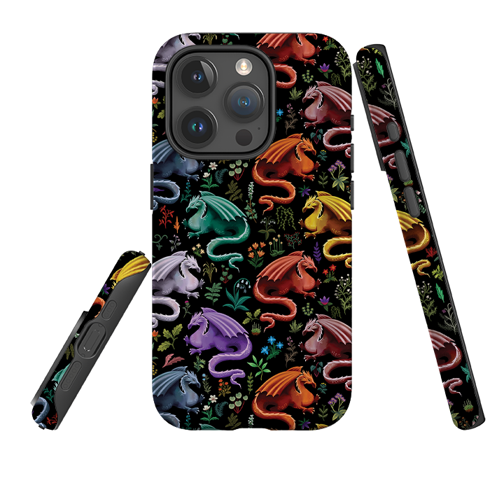 iPhone Tough Case - Dragons By Anna Stead