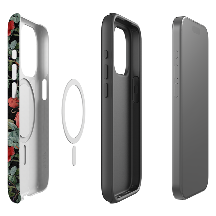 iPhone MagSafe Tough Case -  Dragons and Roses