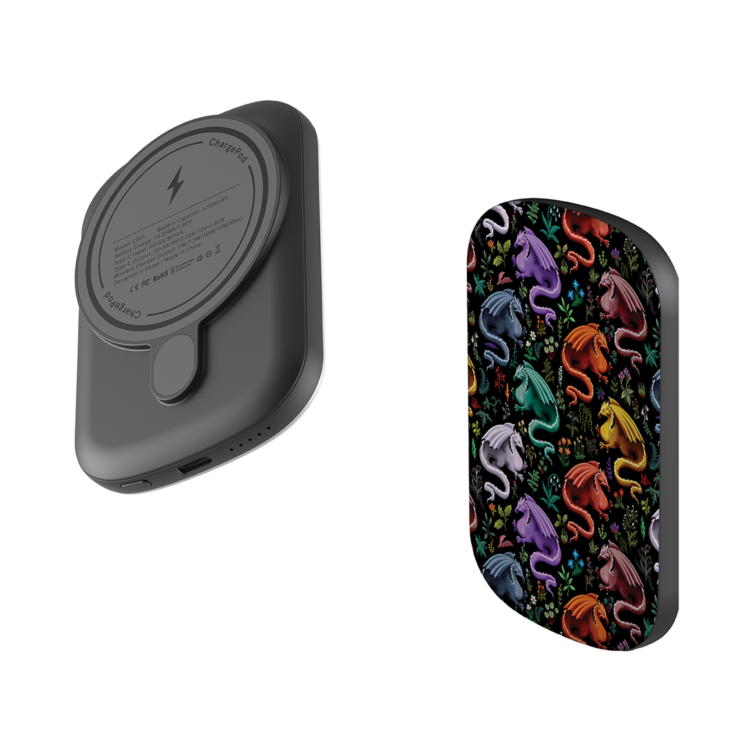 MagSafe Power Bank - Dragons By Anna Stead