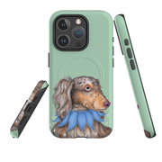 iPhone MagSafe Tough Case - Dachshund By Catherine Rowe