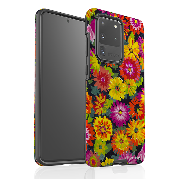 Samsung Tough Case - Dahlia Garden By Sarah Campbell