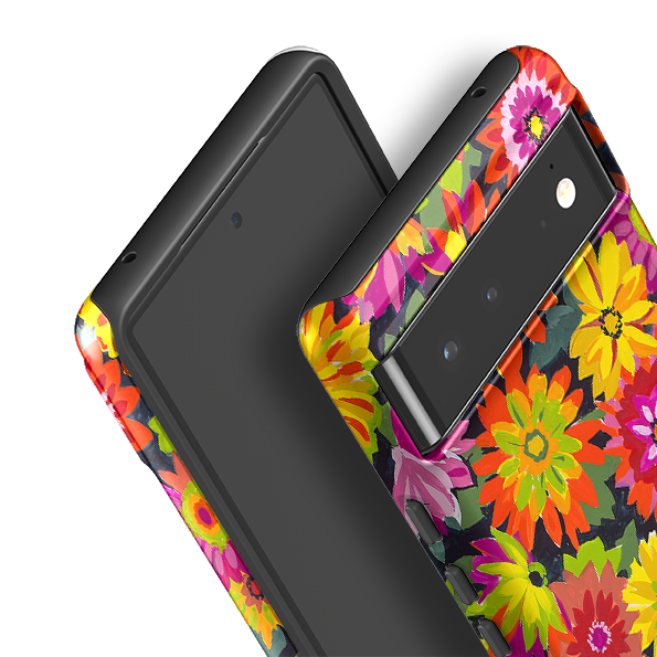 Google Tough Case -  Dahlia Garden By Sarah Campbell