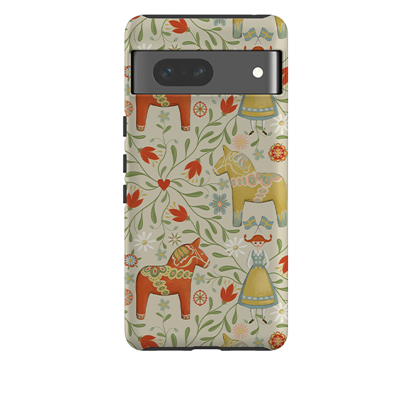 Google Tough Case - Dala Horse By Maja Lindberg