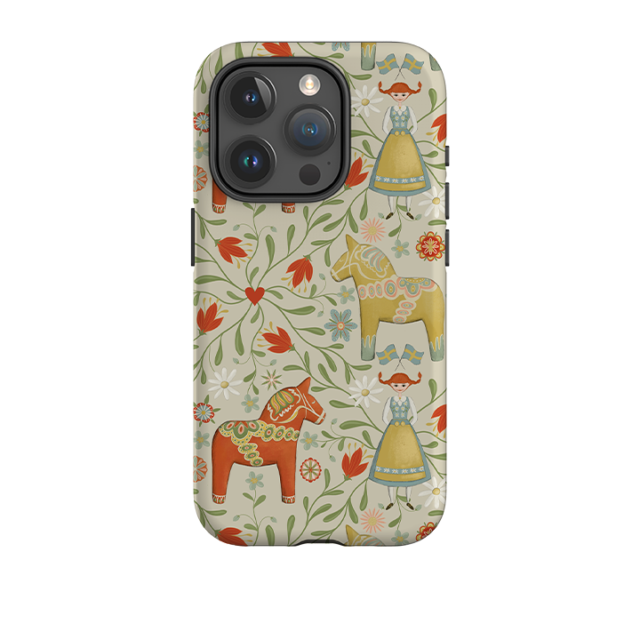 iPhone Case - Dala Horse By Maja Lindberg