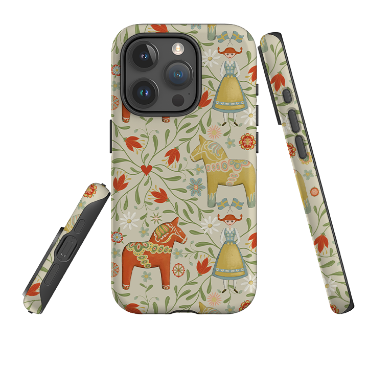 iPhone Case - Dala Horse By Maja Lindberg